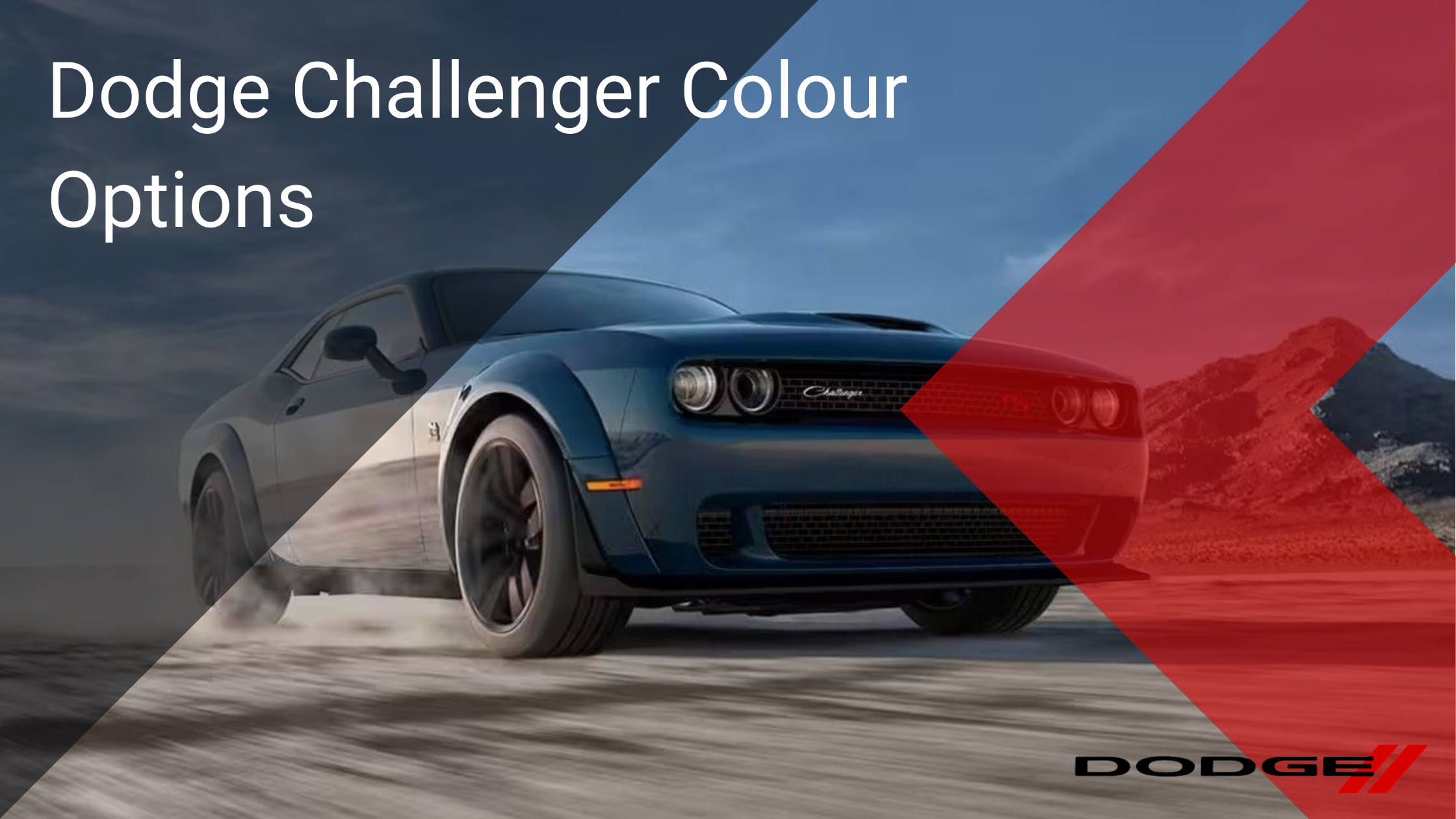 Dodge Challenger Colours